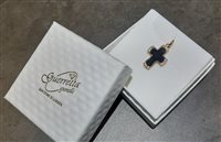 Pendentif Guerretta Gioielli Femme Croce in Or rosé Onice GUERR167 - GUERR167